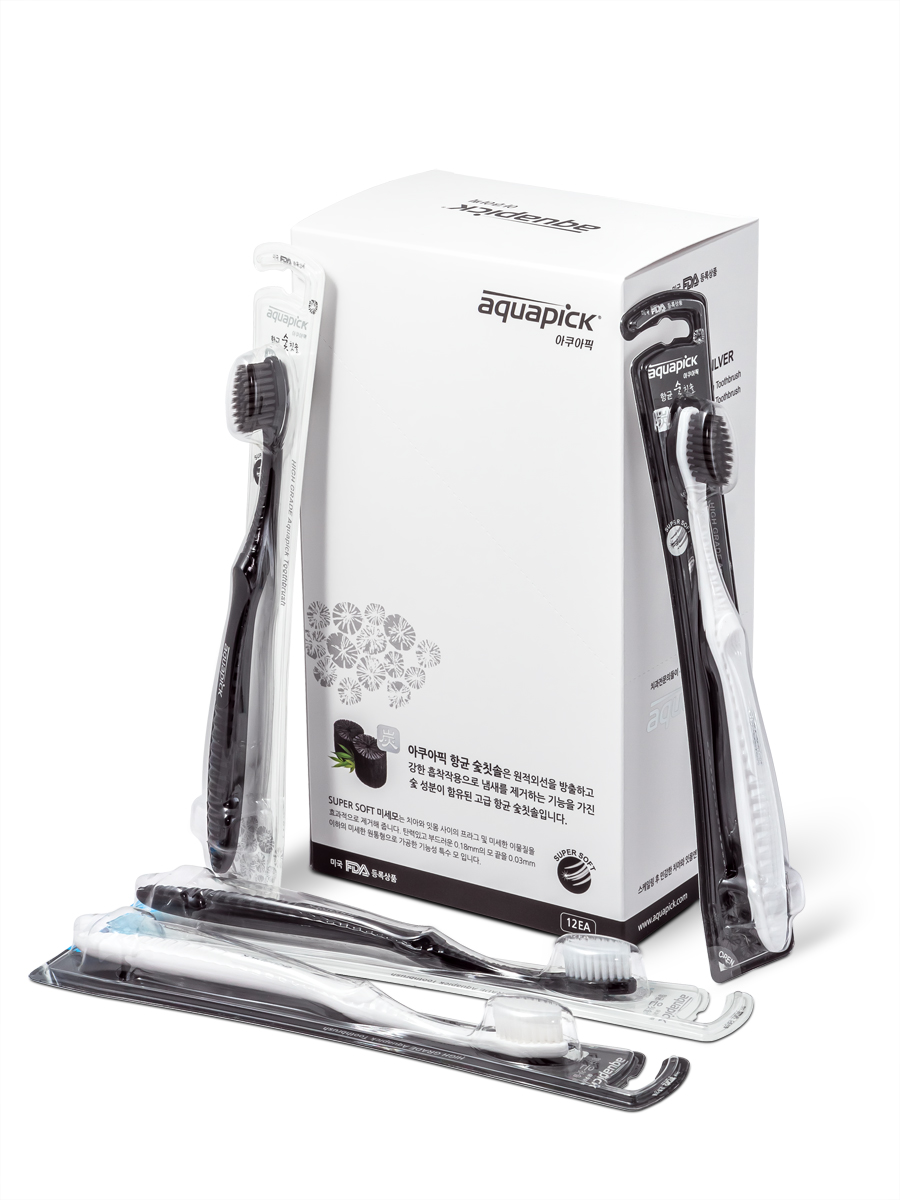 Набор зубных щеток Aquapick (AТ-S1, AT-C1) 12шт