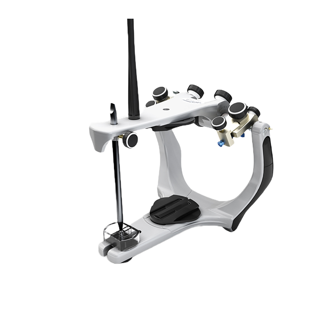 A7 Plus-E - артикулятор полурегулируемый дуговой, без лицевой дуги | Купить по низкой цене стоматологическое оборудование Bio-Art (Бразилия)