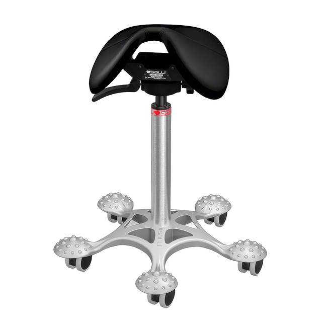 Salli Solo Swing - эргономичный стул-седло, со сплошным сиденьем и с механизмом качания | Salli (Финляндия)