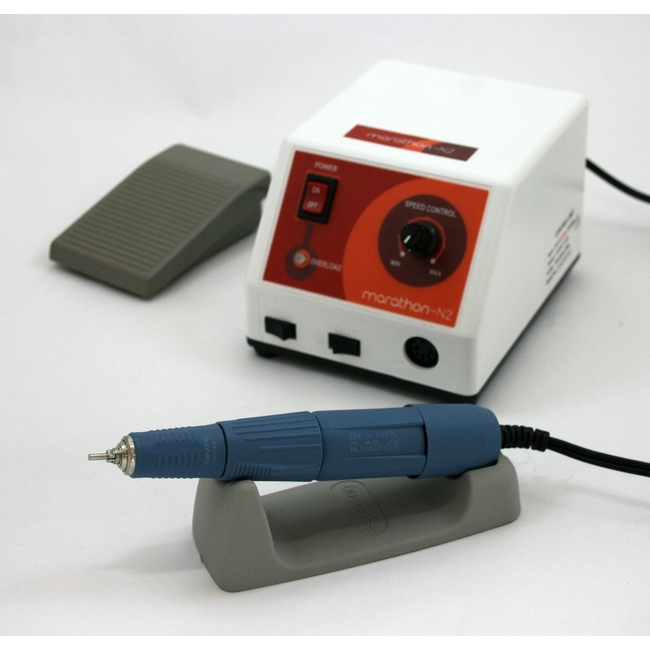 Marathon N2 - аппарат для маникюра и педикюра с наконечником SDE-SH37L M 45, 40000 об/мин, 45 Вт, педаль SFP-27 | Saeyang Microtech (Ю. Корея)