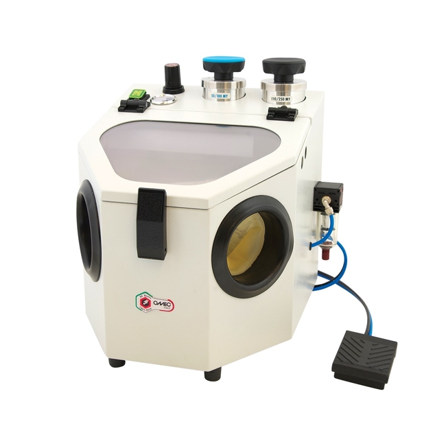 MS 2.00 - пескоструйный аппарат на две фракции песка, без вытяжного устройства | Omec (Италия)