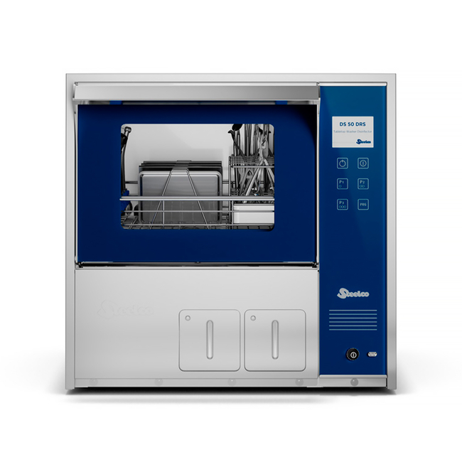 DS 50 DRS D - машина для предстерилизационной обработки, мойки, дезинфекции и сушки, с двумя автоматическим дозаторами дезсредства и системой смягчения воды | Steelco (Италия)