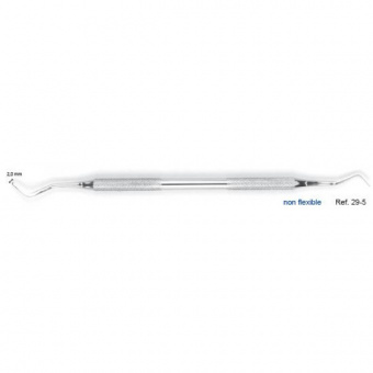 Гладилка обратная, жесткая, 2,0 мм, HLW Dental Instruments (Германия)
