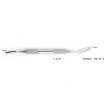 Распатор Prichard, 17,5 см, 4,5-10,5 мм., HLW Dental Instruments (Германия)