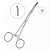 Зажим хирургический с зубчиками изогнутый Kocherklemme, 15 см., HLW Dental Instruments (Германия)