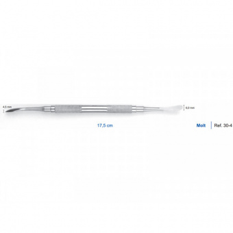 Распатор Molt, 17,5 см, 4,5-6,0 мм., HLW Dental Instruments (Германия)